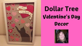 Valentine's Day Home Decor ~ Great Gift Idea for Pet Lover ~ Valentine's Day DIY ~ Dollar Tree DIY