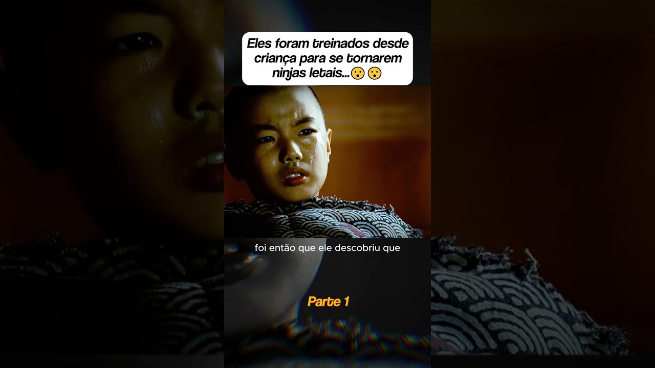 Ele foi treinado desde criança para se tornar um ninja letal 