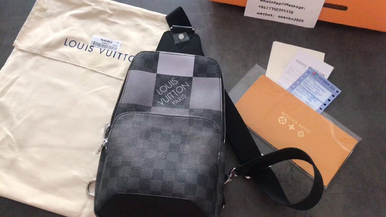 Louis Vuitton Avenue Sling Bag  Unboxing First Impressions 