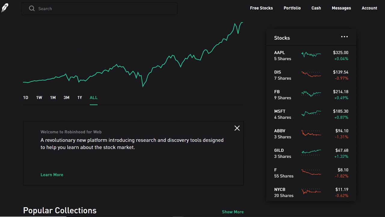 How To Start Investing Using The Robinhood App! Robinhood 101! YouTube
