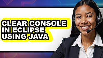 How to Clear Console in Eclipse Using Java (easy Method)