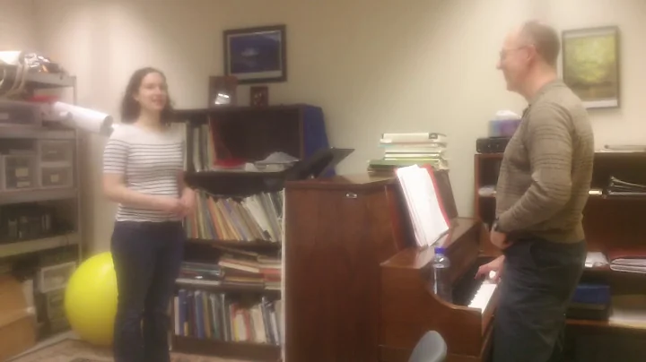 John Nix demonstration lesson with light soprano v...
