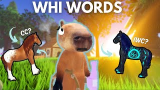 Wild Horse Islands Slang + Confusing Words and Phrases