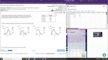 Making A Frequency Polygon In StatCrunch