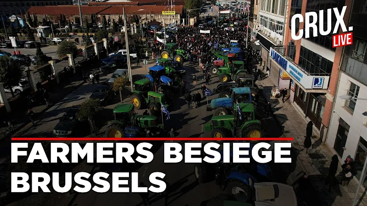 LIVE: European Farmers Flood Brussels To Oppose Controversial EU-Mercosur Trade Deal | Belgium | EU