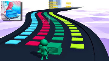 Stack Colors : All Levels Gameplay ios-android ( Levels 41-48 )