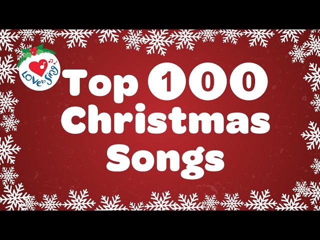 Top 100 Christmas Songs and Carols Playlist with Lyrics 🎅 Best Christmas Songs 🎄 class=