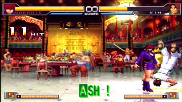 Shermie Combos +  Bug  KOF 2002UM