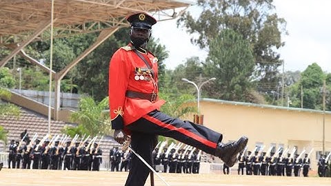 Parade match past in slow and quick time on Independence Day 2021-Kololo. Museveni enjoys...