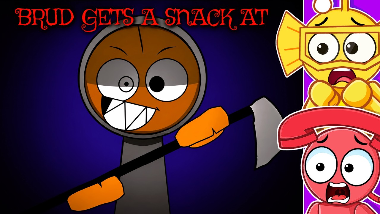 BRUD gets a SNACK at 12:00 AM (UPDATE All NEW ENDINGS)