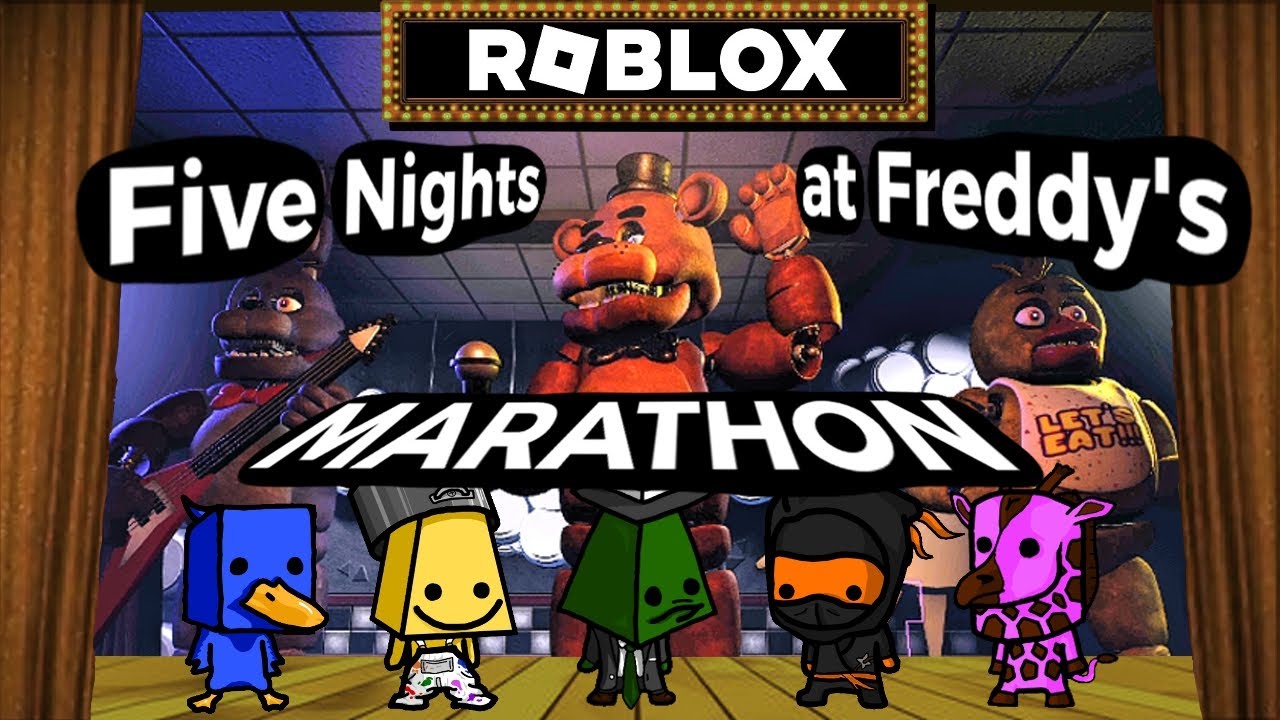 The FNAF MARATHON that ruined my life