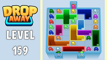 Drop Away level 159 gameplay solution