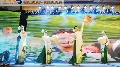 Vu doan EMMY - Múa áo dài - Một thoáng quê hương