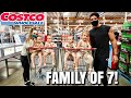 HUGE COSTCO HAUL WITH TRIPLETS & TODDLER & PREGNANT WIFE | GROCERIES FOR FAMILY OF 7