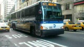 MTA NYC Bus 2008 MCI D4500CT X17C Express Bus #2221 at 57th St