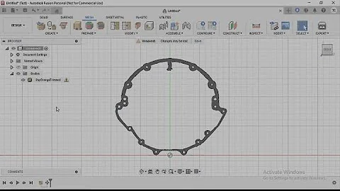 Developing mesh sketches from 3D scans