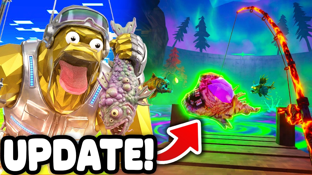 NEW ALIEN FISHING UPDATE is HIDING SECRET MUTANT FISH! (Animal Company VR)