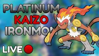 Continuing My First Ever PLATINUM KAIZO IRONMON | Live