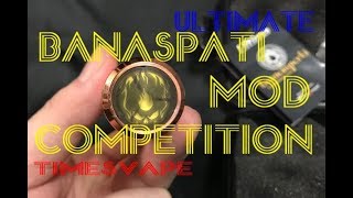 Banaspati Compétition Mod Par Ultima Timesvape Revue Et Test Fr Reste 2 En Noir À 9990 Fdpi