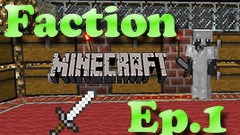 Minecraft Faction Server Series Ep.1 - Building a Base