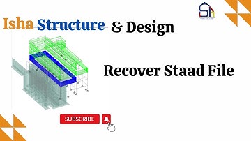 Staad Pro File Recovery