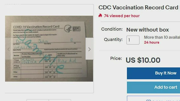 FOCUS: Fake vaccine cards sold online