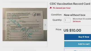 FOCUS: Fake vaccine cards sold online FOCUS: Fake vaccine cards sold online