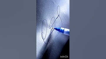 Handwritten Aesthetic Cursive Signature