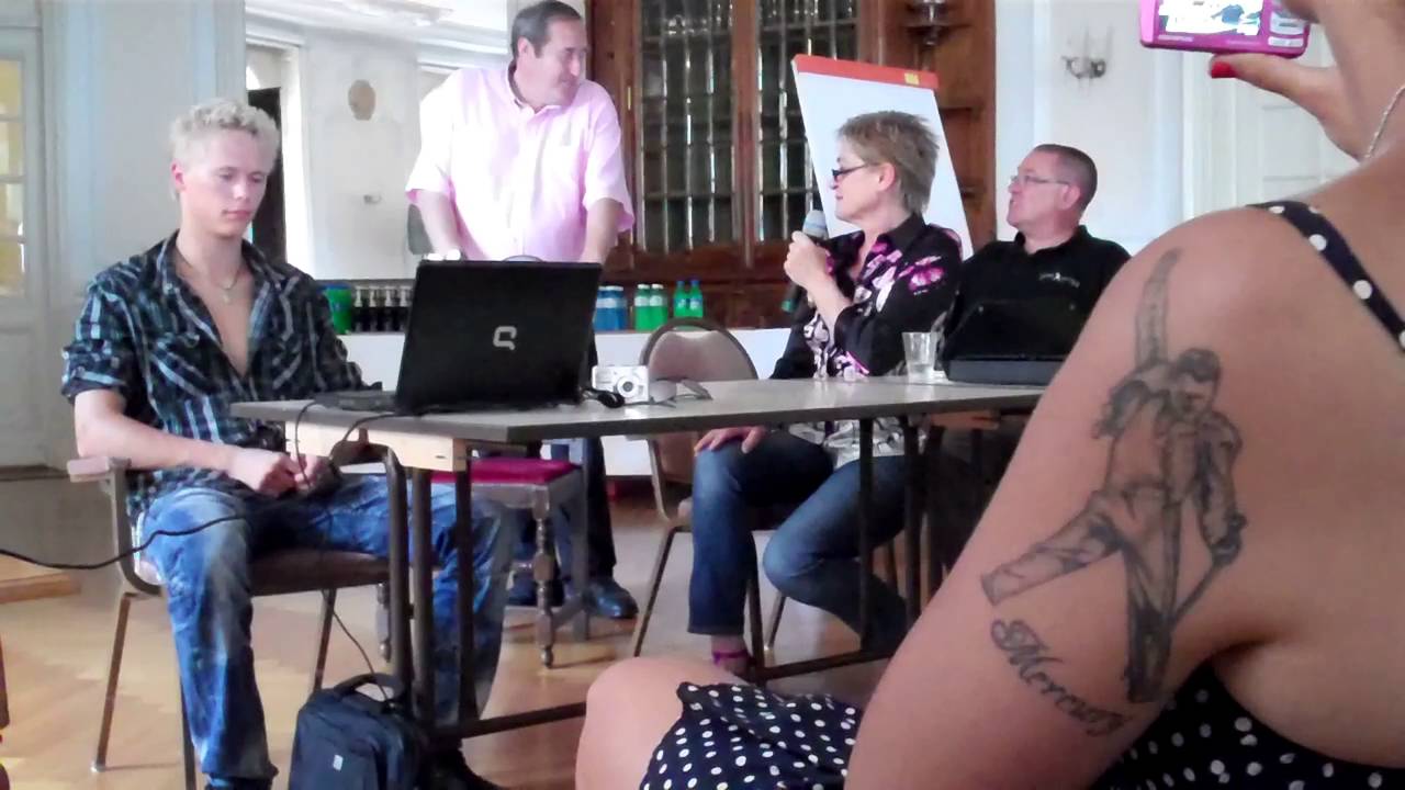 Diane Moseley Conference with Peter Freestone ~ Freddie Mercury Memorial Day 9.3.2011