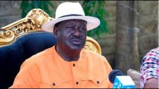 ''MCHEZO RUTO ALICHEZA NA MITHIKA LINTURI TUNAJUWA''RAILA ODINGA DECLARES TO FINISH RUTO!!