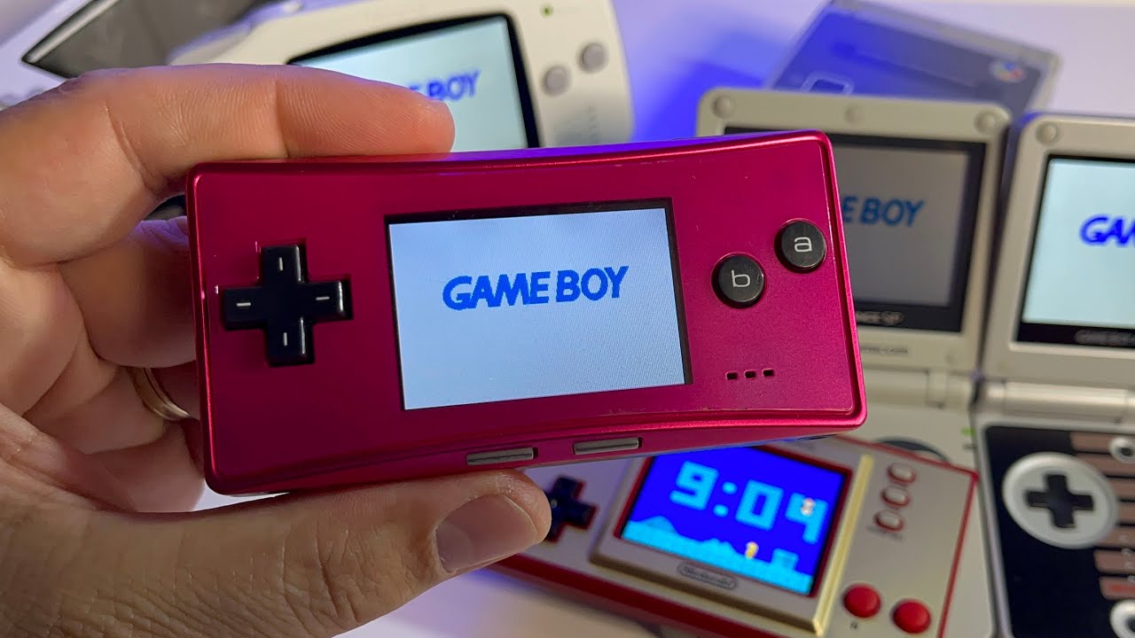 Nintendo Gameboy Micro - review & gameplay in 2021