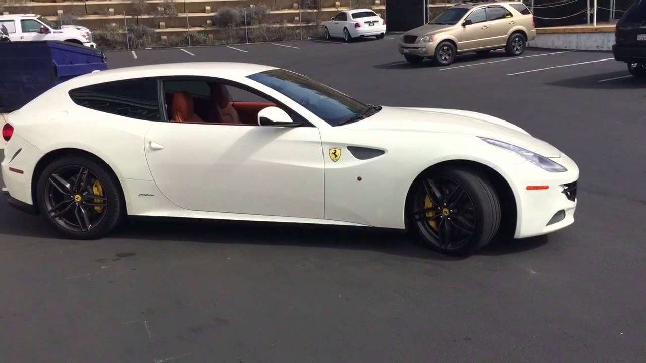  White Ferrari FF  YouTube