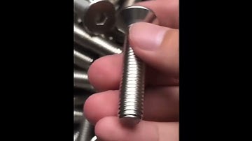 Hex Flat Head Socket Cap Screw Hexagonal Metric Thread Countersunk Machine Bolt 304 Stainless Steel