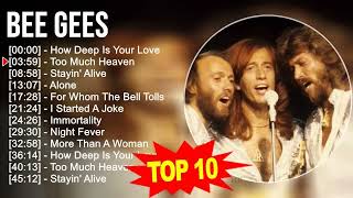 B e e G e e s Greatest Hits   70s 80s 90s Music   Top 10 B e e G e e s Songs 8 outro