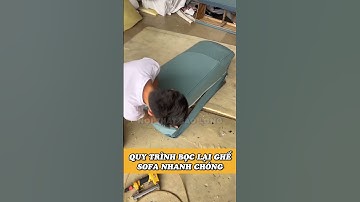 Bọc lại ghế sofa tân cổ điển nhanh nhất #sofabaolong