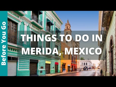 Video: Turistguide till Merida, Yucatan, Mexiko
