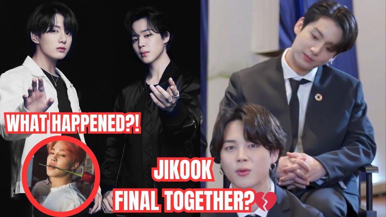 😭 IS THIS REALLY THE END FOR JIKOOK Their Emotional Expressions Create a Touching Scene