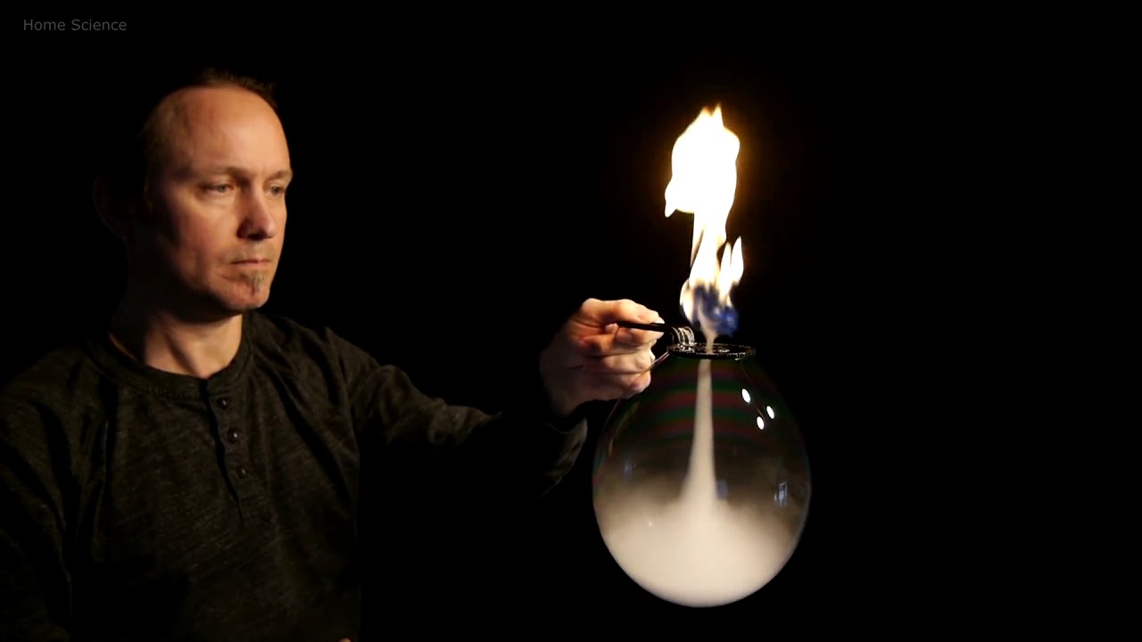 Fire Tornado Inside A Bubble Amazing Science Experiment - YouTube