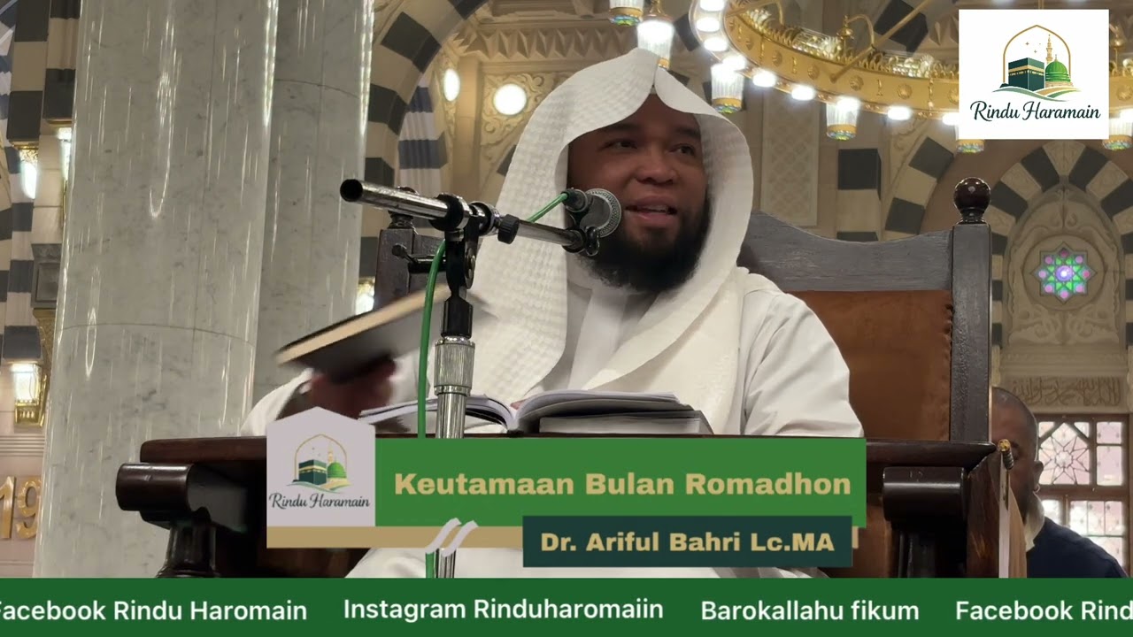 Live 05 Maret 2026 | Ustadz Dr. Ariful Bahri Lc.Ma | Kajian rutin bahasa Indonesia di Masjid Nabawi 