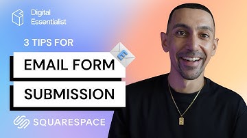 3 Tips for Squarespace Email Submission Forms | Look Like A Pro FAST!