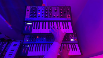 Moog Matriarch chords and Grandmother arps