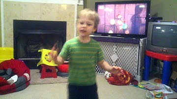 Ninja Fruit Dancing Jacob XBox Kinect Video F