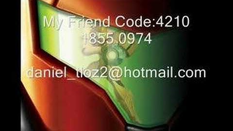 Deap Metroid Prime Hunters Friend Code