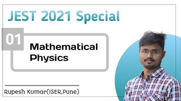 Jest Special MATHEMATICAL PHYSICS L-1(DEMO)