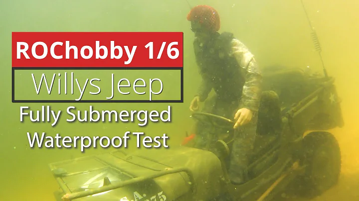 ROChobby 1941 Willys Jeep Army 4x4 Off Road Crawler RC Crawler Extreme