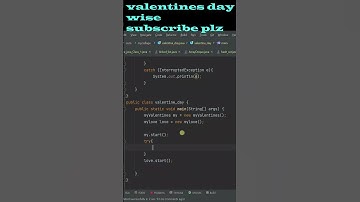 Valentines day in java program || wise Valentines day in java program|| #shorts #valentinesday#viral