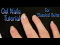 Capture de la vidéo Gel Nails Tutorial For Classical Guitar