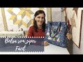 Bolsa sem Zíper | Patchwork | Fácil