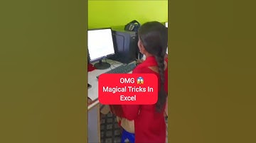 OMG 😱 Magical Tricks In Excel | Date Say Din Kaise Pata Karen Excel Main |#shortsfeed #shorts #short