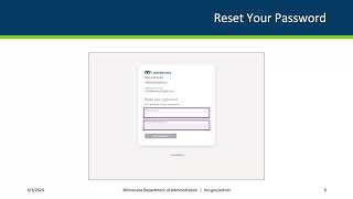 Supplier Portal Reset Password
